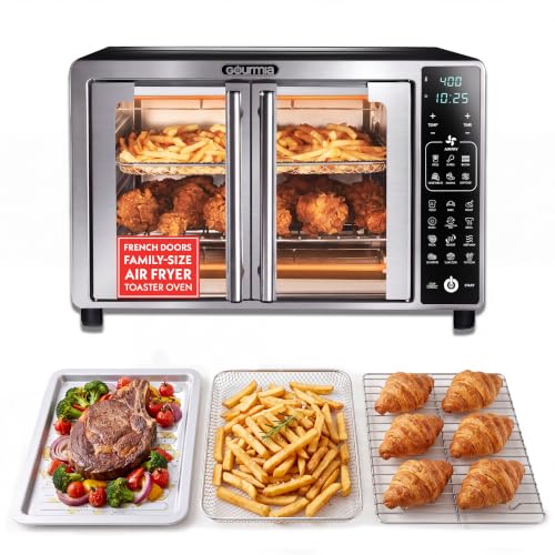 Gourmia Toaster Oven - 6-Slice Capacity, Digital Display, Stainless Steel